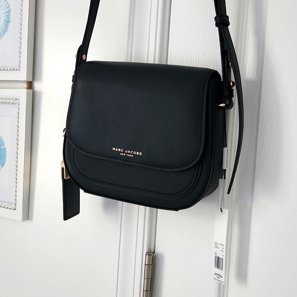 Marc Jacobs Bags Marc Jacobs Mini Rider Leather Crossbody Bag Black